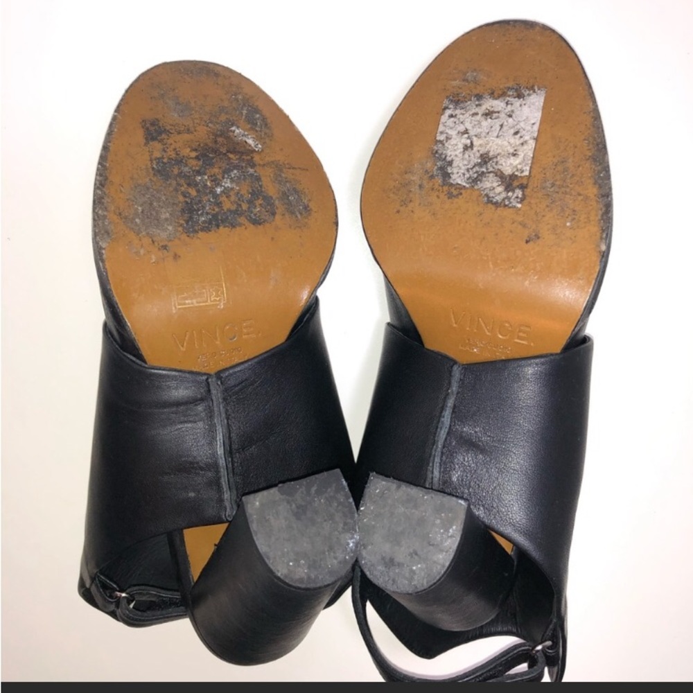 Vince Jody Mule Booties size 9.5 - Picture 10 of 14